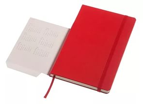Ежедневник Moleskine CLASSIC WKNT LARGE 130х210мм 144стр. фиксирующая резинка красный