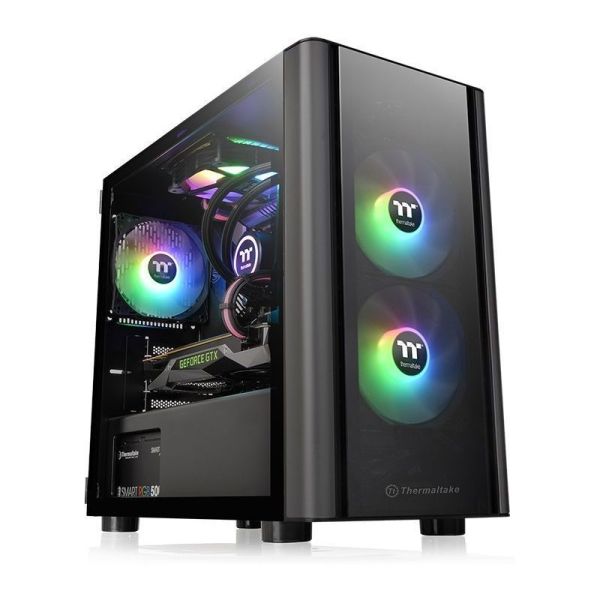 Корпус Thermaltake V150 TG Mini-Tower черный [ca-1r1-00s1wn-00]